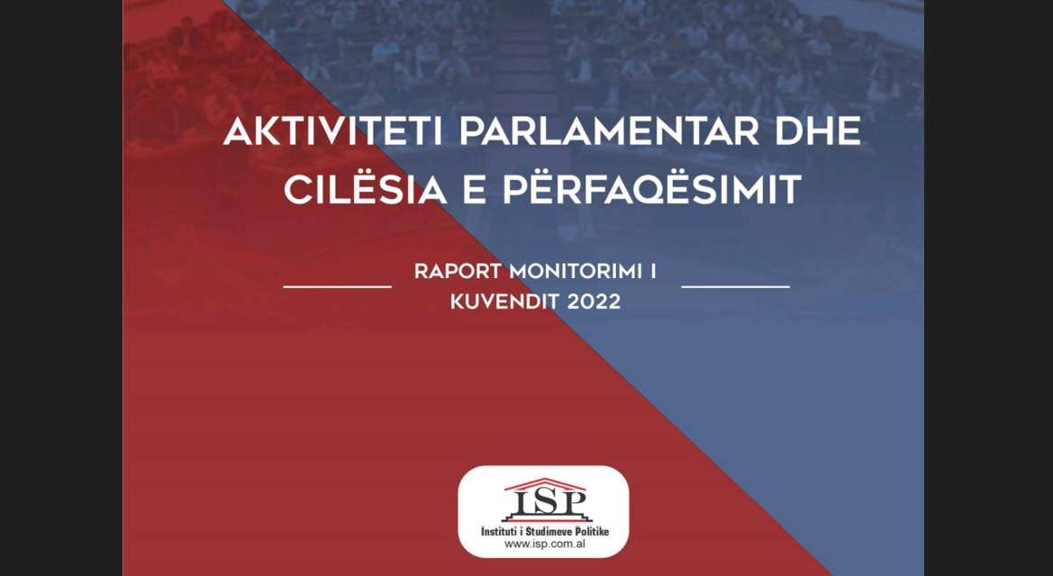 Parliamentary Activity and Quality of Representation 2022